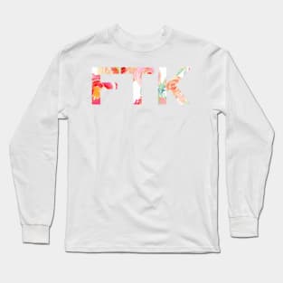 Floral FTK Long Sleeve T-Shirt